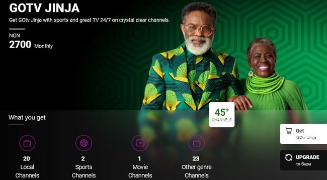 GOtv Jinja Channels List and Subscription Price (Updated)
