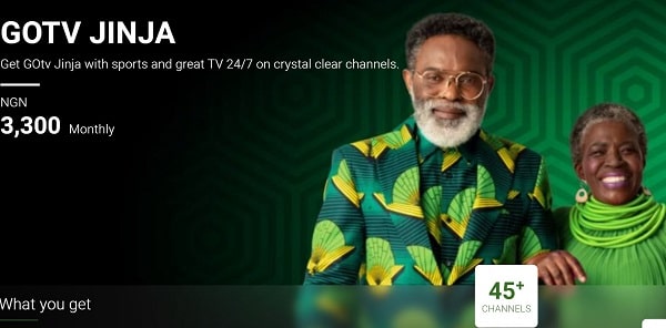 GOtv Jinja Channels List and Subscription Price 2024