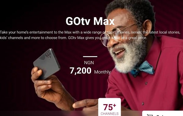 GOtv Max Channels List 2024 + Subscription Price