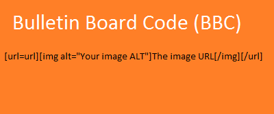 (BB Code) How to make an Image clickable with proper Alt