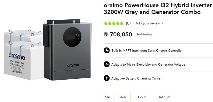 Oraimo PowerHouse I32 Hybrid Inverter